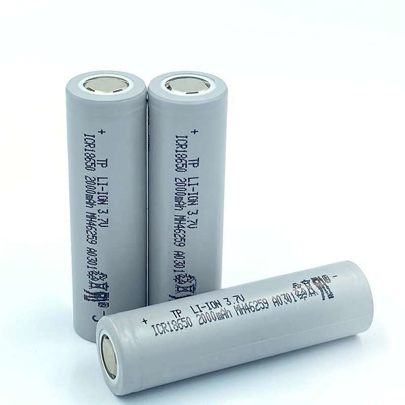 3.7 V 2000mah 18650 Battery Cell 10C Lithium Ion Battery For Golf Cart