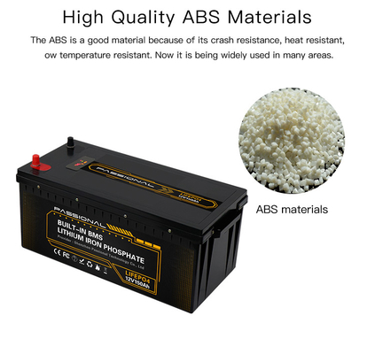 E Bike 12V 150Ah Rechargeable Lithium Battery LiFePO4 Replace Lead Acid