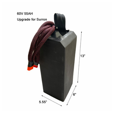 60v 55ah 72v 32ah 40ah Li Ion Battery Pack NMC Upgrade For Sur Ron Light Bee