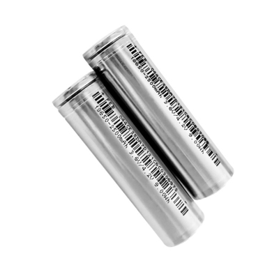 Long Life Cycle Transparent Film Lithium 18650 Battery Cell 2500mah 3.7v Rechargeable