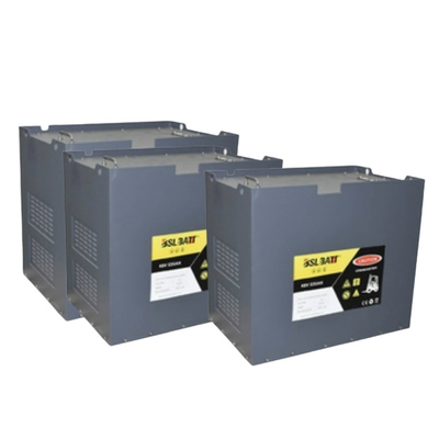 48V 400AH 15S2P Black Forklift LiFePO4 Lithium Battery Pack Deep Cycle