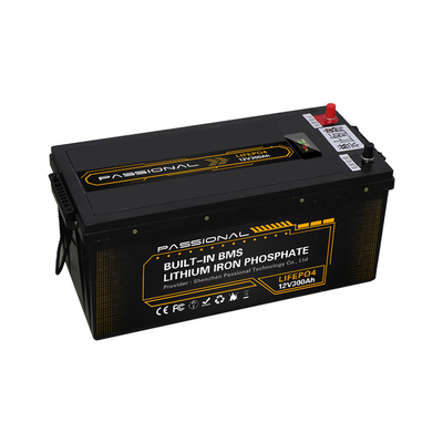 Portable Waterproof 12v 300ah LiFePO4 Lithium Battery Pack LFP Rechargeable