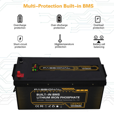 Replace Lead Acid 12v 200ah Rechargeable Lithium Battery Lifepo4 Electric Forklift