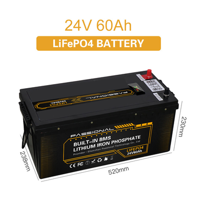 Rechargeable 24V 60Ah Replace Lead Acid Battery ABS Case For Electric Forklift EV