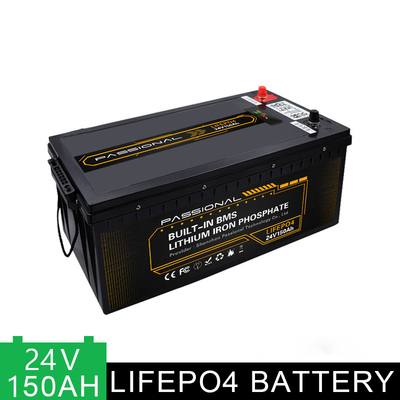 Electric Forklift EV Solar System Energy Storage LFP Battery Pack 24V 150Ah With BMS