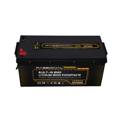 Electric Forklift EV Solar System Energy Storage LFP Battery Pack 24V 150Ah With BMS