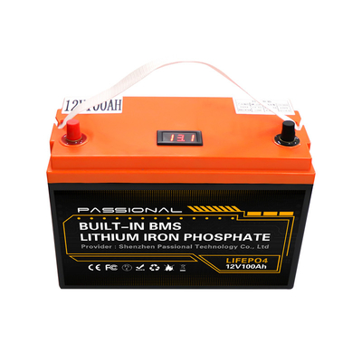 12V 100Ah LiFePO4 Lithium Battery Pack for Energy Storage Electric Forklift EV Scooter E Bike