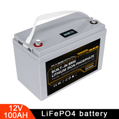 12V 100Ah LiFePO4 Lithium Battery Pack for Energy Storage Electric Forklift EV Scooter E Bike