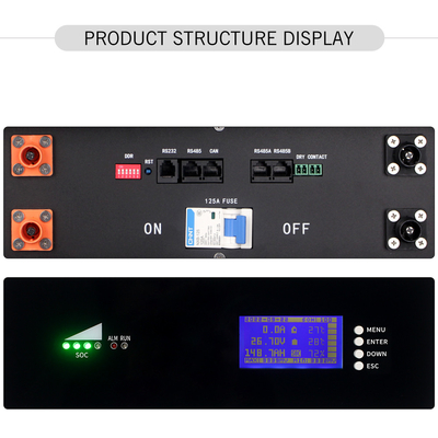 LiFePO4 5kwh 24V 200Ah 25.6v Lithium Wall Battery Energy Storage