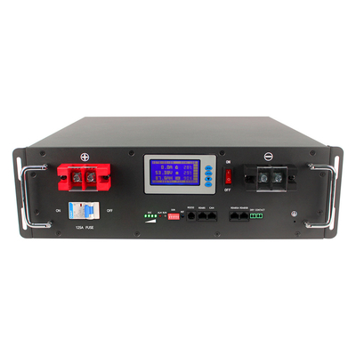 100Ah 51.2v Energy Storage Rack , 5kwh 48V LiFePO4 Lithium Battery Pack