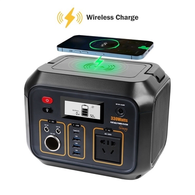Multi Function 330W NMC Li Ion Battery Pack Portable Power Station