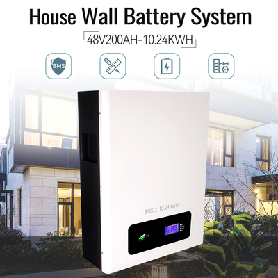 10kwh 48V 200Ah 51.2v LiFePO4 Lithium Battery Pack Wall Mounted Type