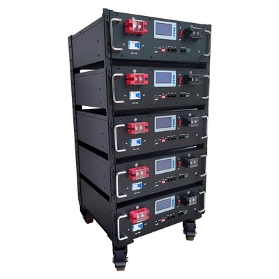 51.2v 100ah 5kwh Lifepo4 Lithium Battery Pack Rack Mounted Type