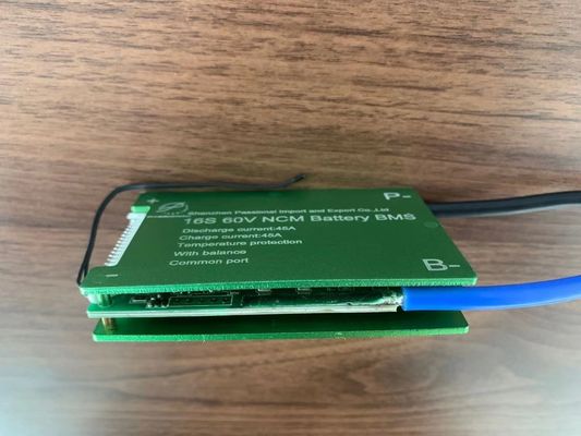 16S 17S 60V 45A Li Ion Battery BMS Protection Board 3.7V PCB