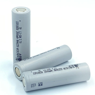 3.7 V 2000mah 18650 Battery Cell 10C Lithium Ion 18650 Battery Cell For Golf Cart
