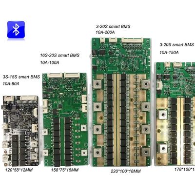 Battery BMS Board 3S-20S Battery Pack BMS RS485 RS232 72V 20S BMS 200A