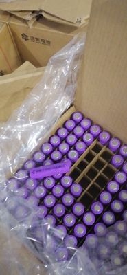 Purple 3.7v FST 2500mah 3C Rechargeable Li Ion 18650 Battery Cell