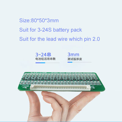 FR4 24S Lithium Battery Management System HASL Li Ion Protection Board