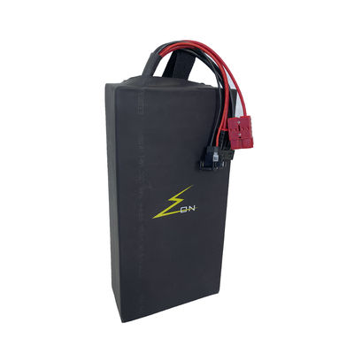Black 60v 53ah 16S11P LiFePO4 Lithium Battery Pack 21700