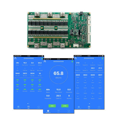 Common Port BMS 4S 200A Li Ion Battery BMS With Heat Function